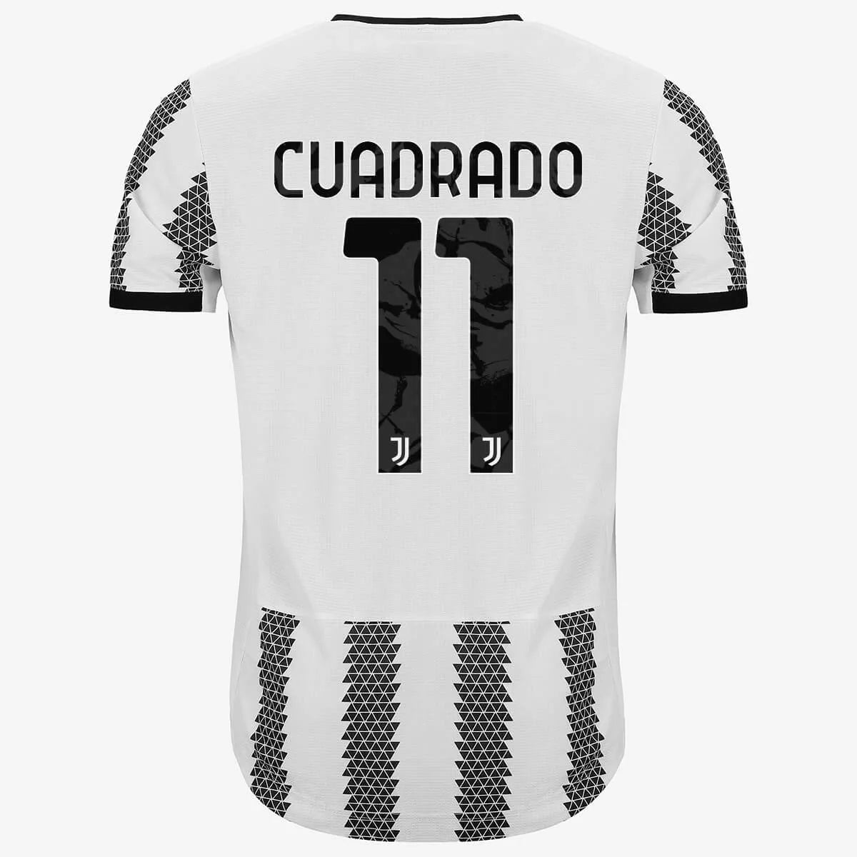 adidas 22-23 Juventus Authentic Home Jersey - White-Black