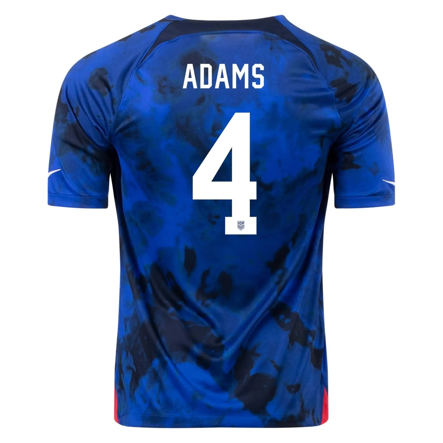 Nike 2022-23 USA Women's Away Jersey - Bright Blue-White
