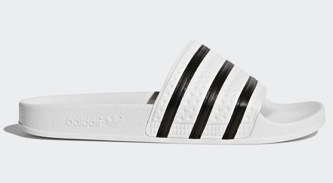 adidas Adilette Sandal- White