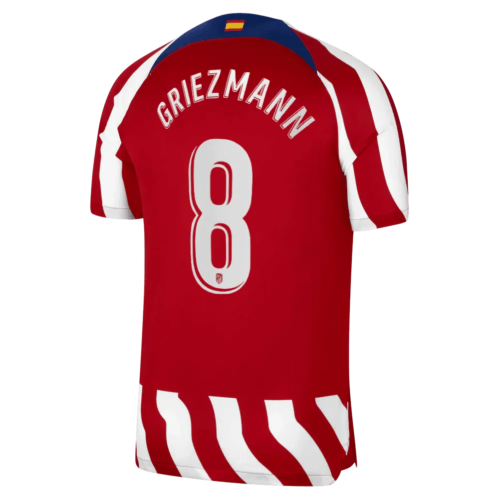 Nike 2022-23 Atletico Madrid Home Jersey - White-Red