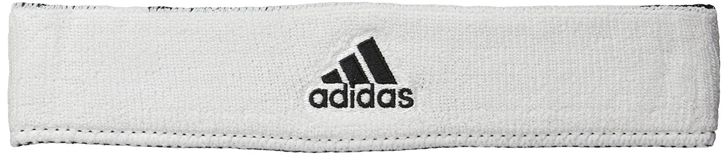 adidas Interval Reversible Headband White/Black (Side 1)