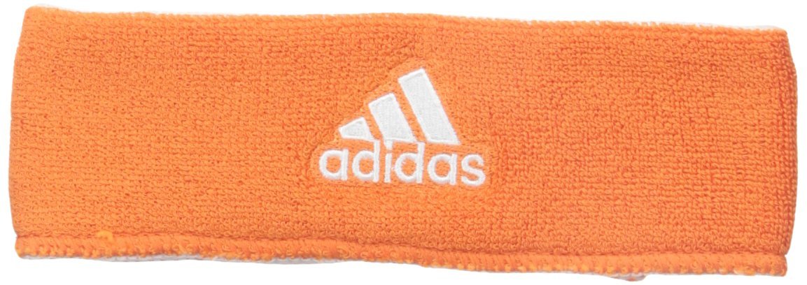 adidas Interval Reversible Headband Orange/White (Side 1)