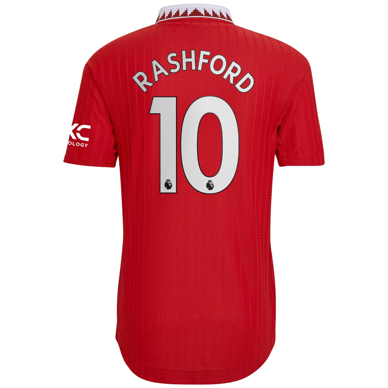 adidas 2022-23 Manchester United Authentic Home Jersey - Red-White