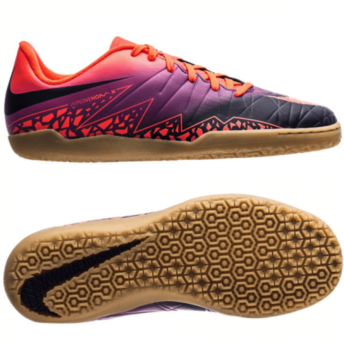 fundament Aarde omvang Nike JR Hypervenom Phelon II IC Total Crimson (Indoor)