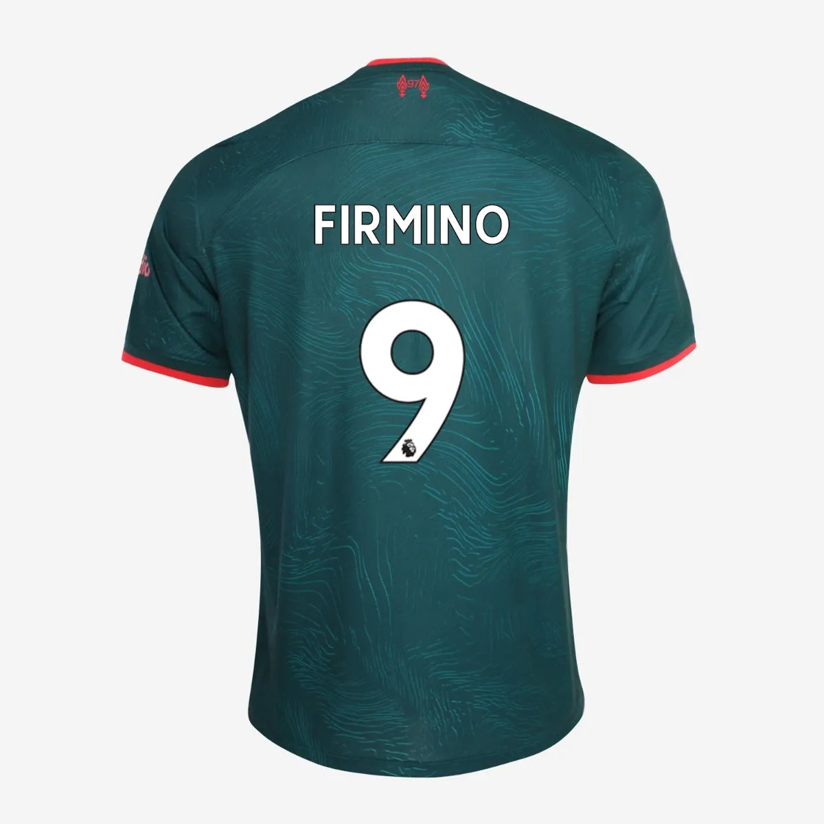 Nike 2022-23 Liverpool Third Jersey - Dark Atomic Teal-Siren Red