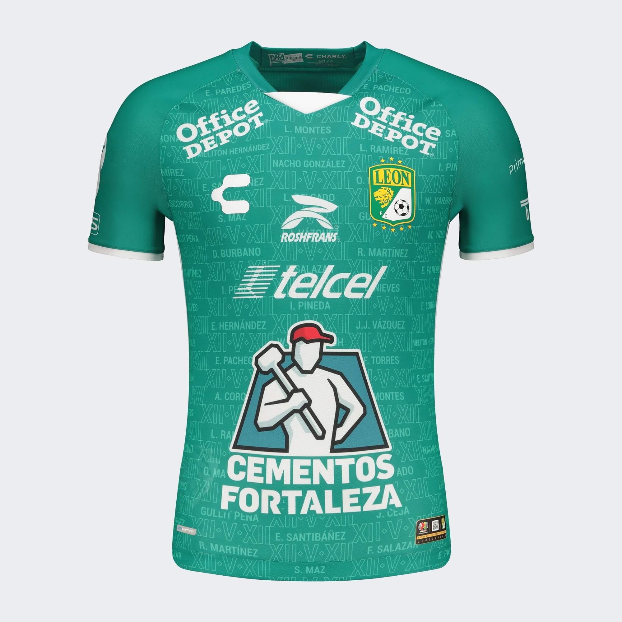 Charly Leon Home Jersey - Green