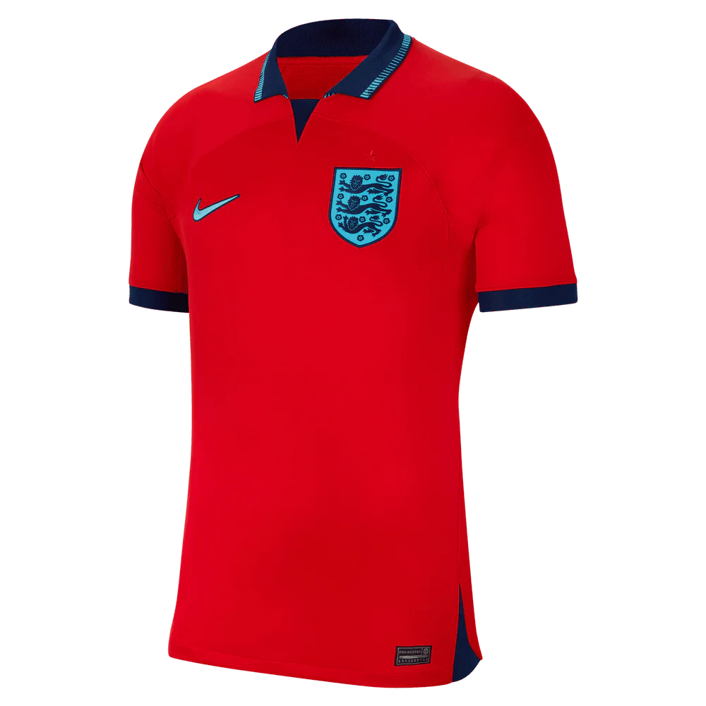Nike 2022-23 England Away Jersey - Red-Blue Void