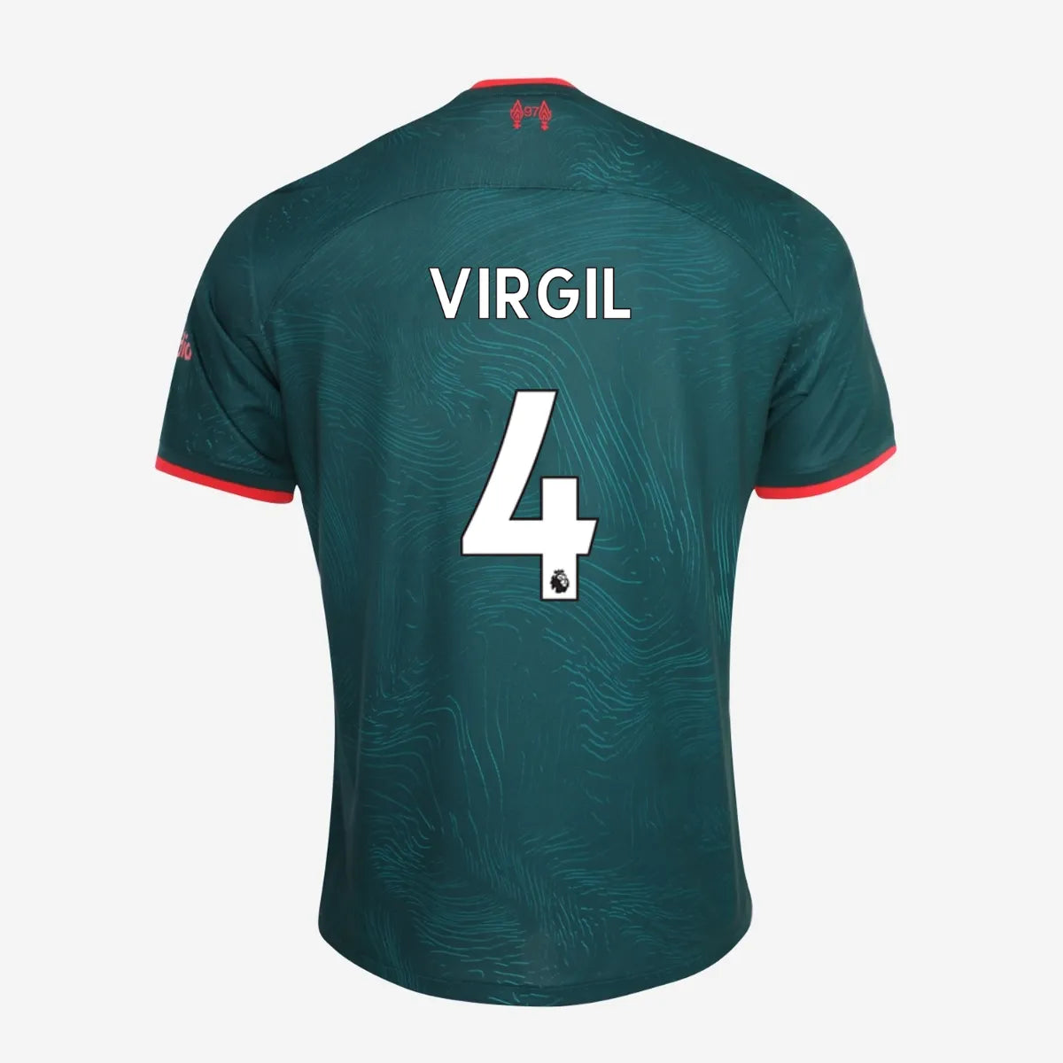 Nike 2022-23 Liverpool Third Jersey - Dark Atomic Teal-Siren Red