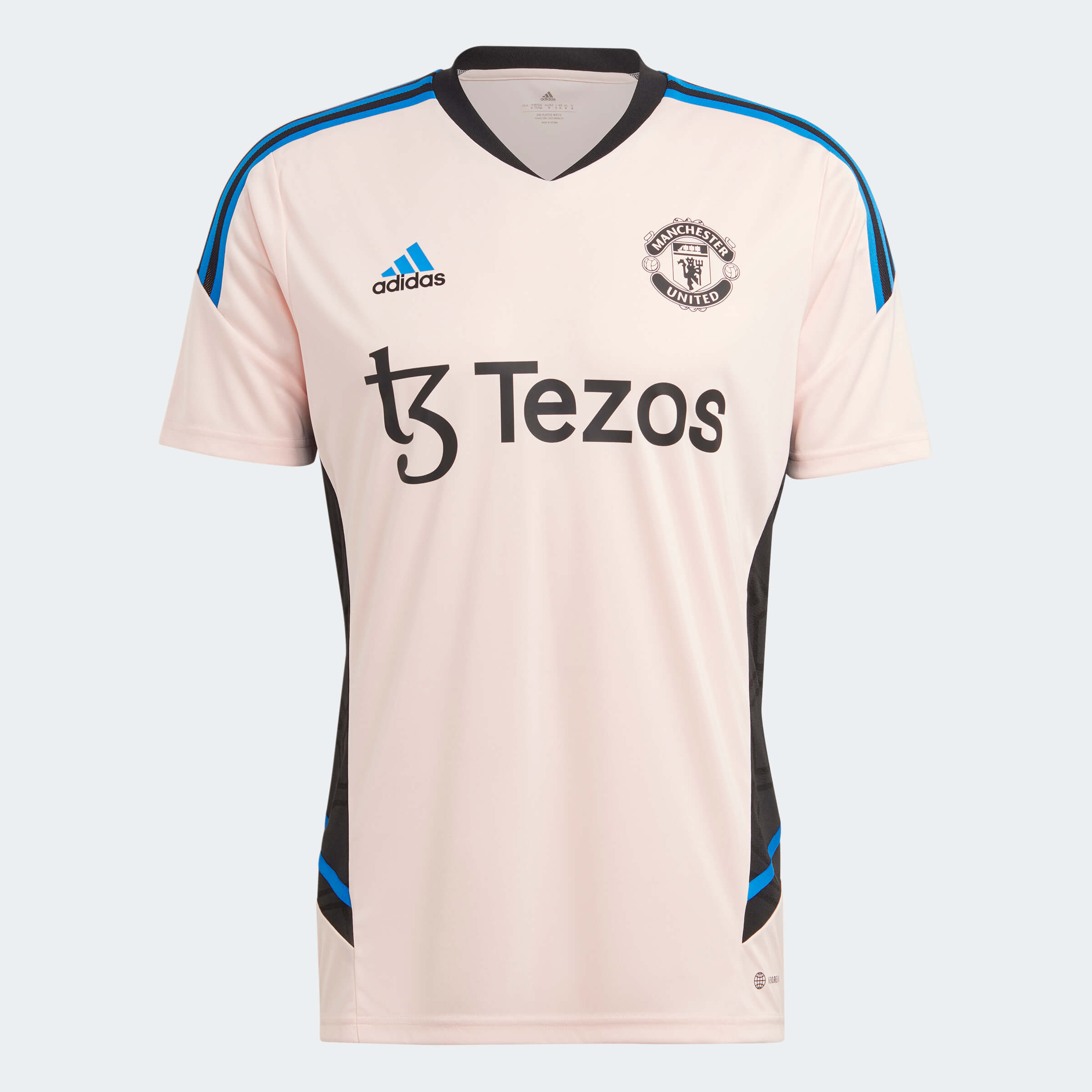 adidas 2023 Manchester United Training Jersey Icey Pink