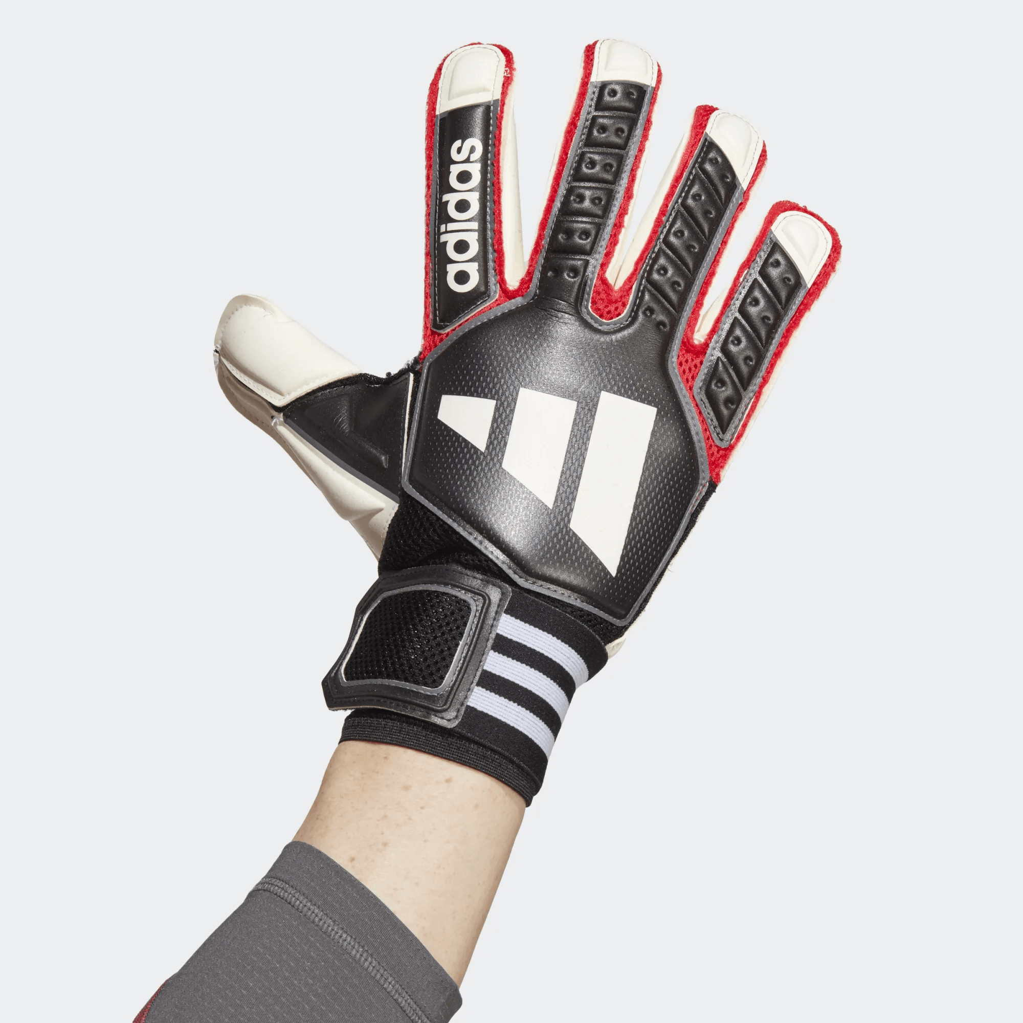 Yoghurt Ti år musikkens adidas Tiro Pro Goalkeeper Gloves - Black-White