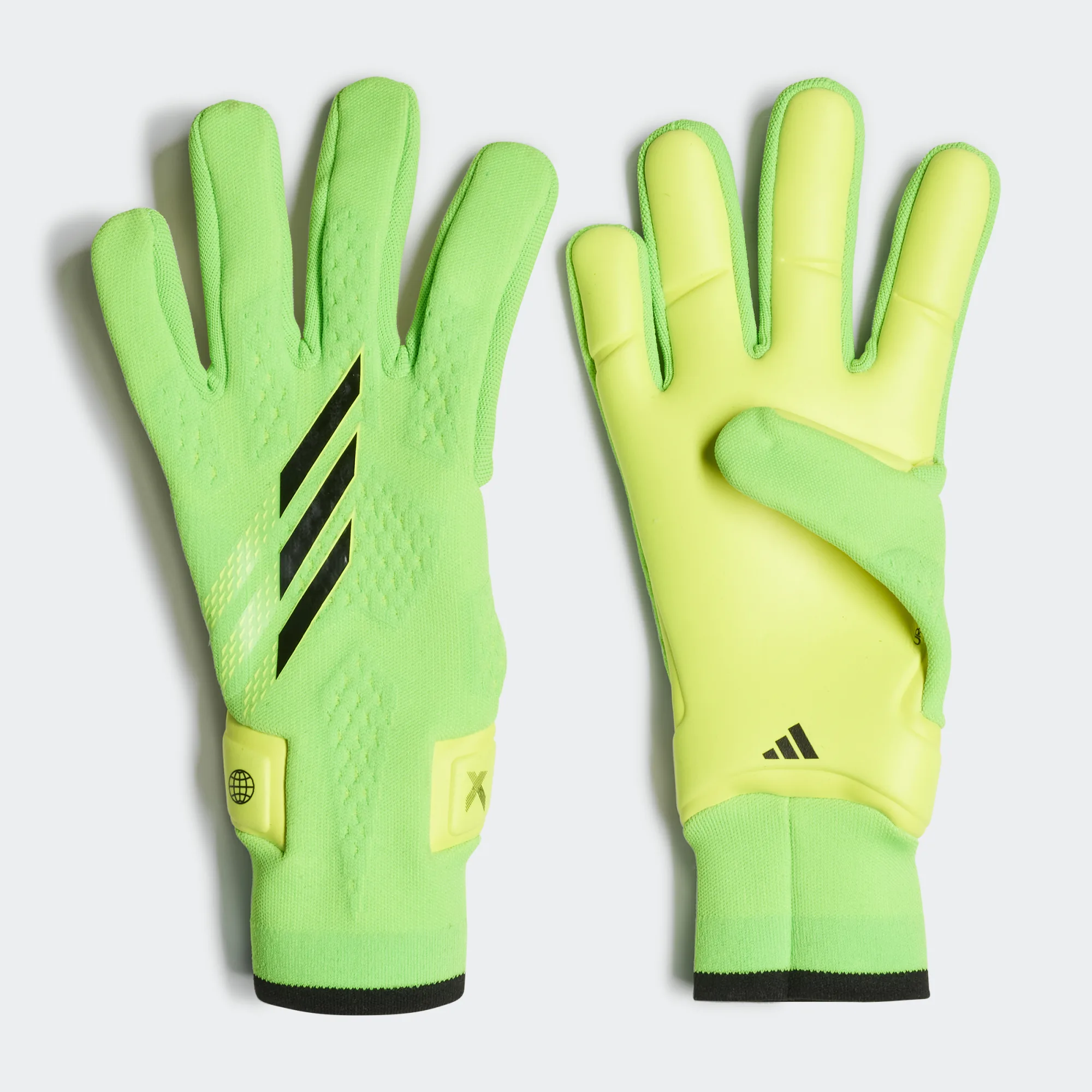 adidas X Speedportal Pro Goalkeeper Gloves Green-Black-Solar Y