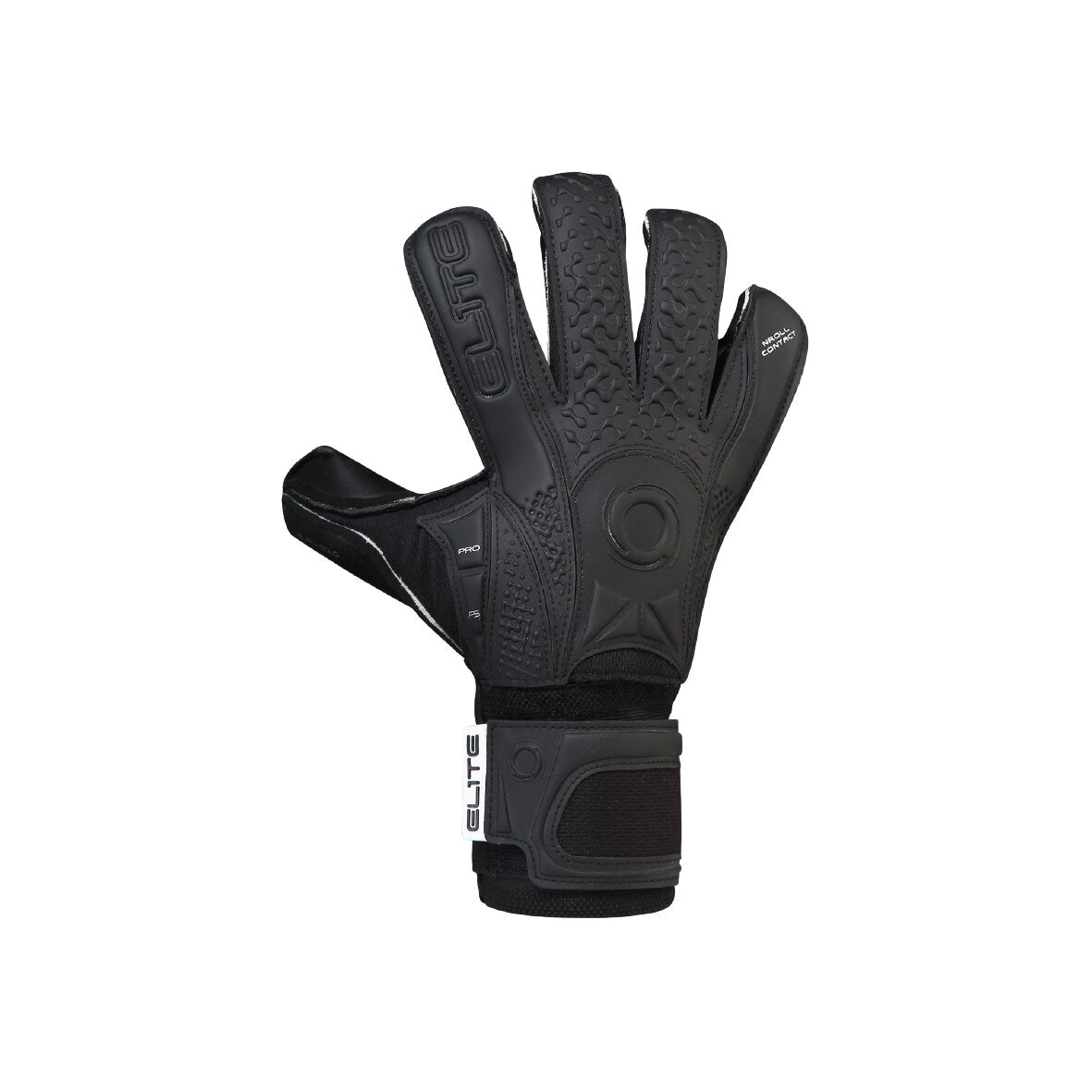 Elite Sport 2022 Black Solo Goalkeeper Glove - Black (Single - Outer)