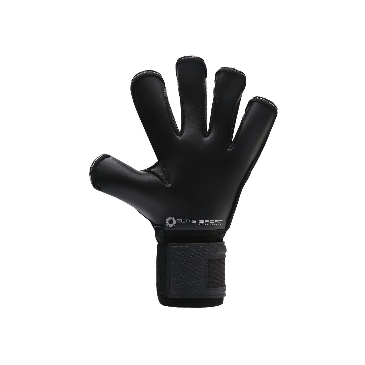 Elite Sport 2022 Black Solo Goalkeeper Glove - Black (Single - Inner)