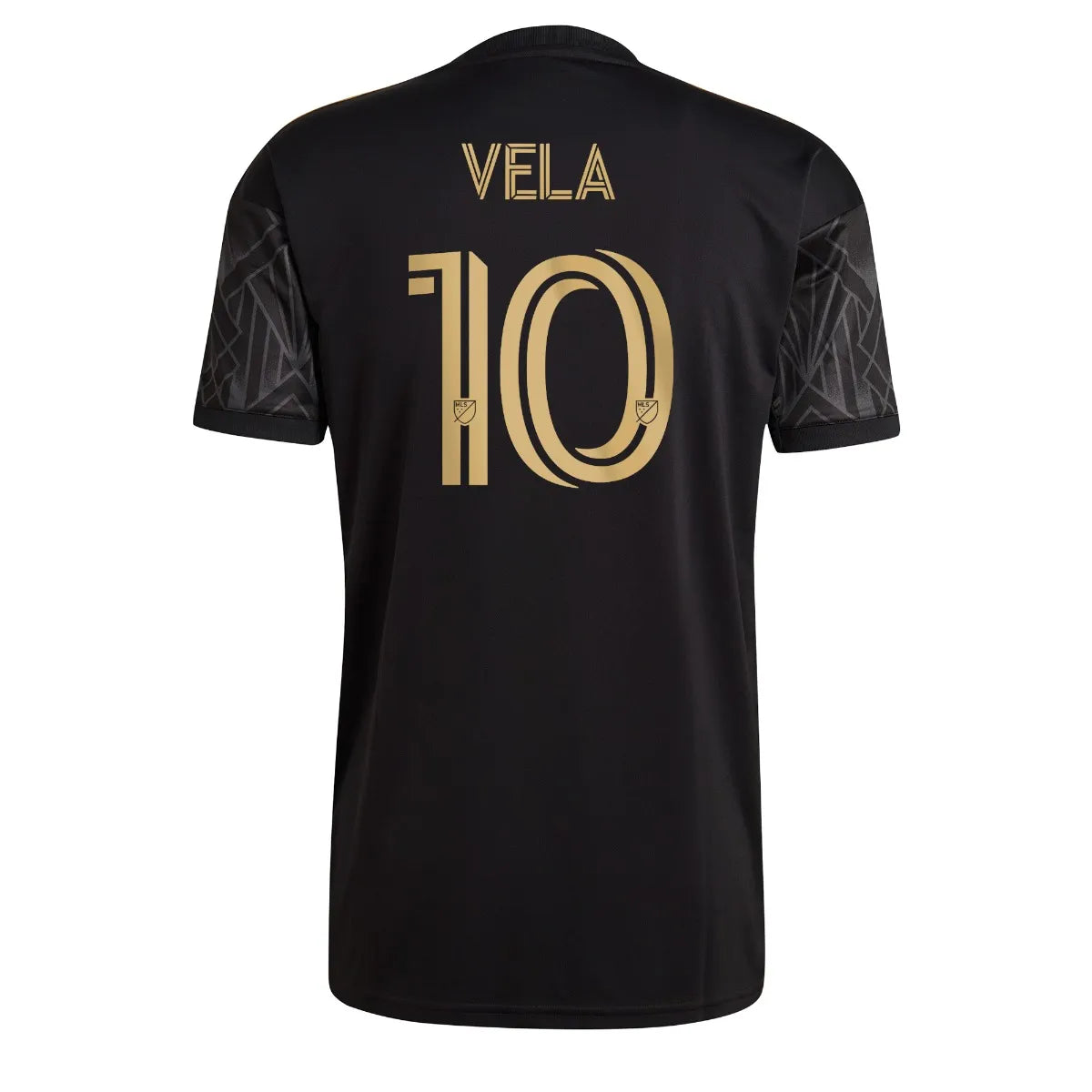 adidas 2022-23 LAFC  Youth Home Jersey - Black-Gold