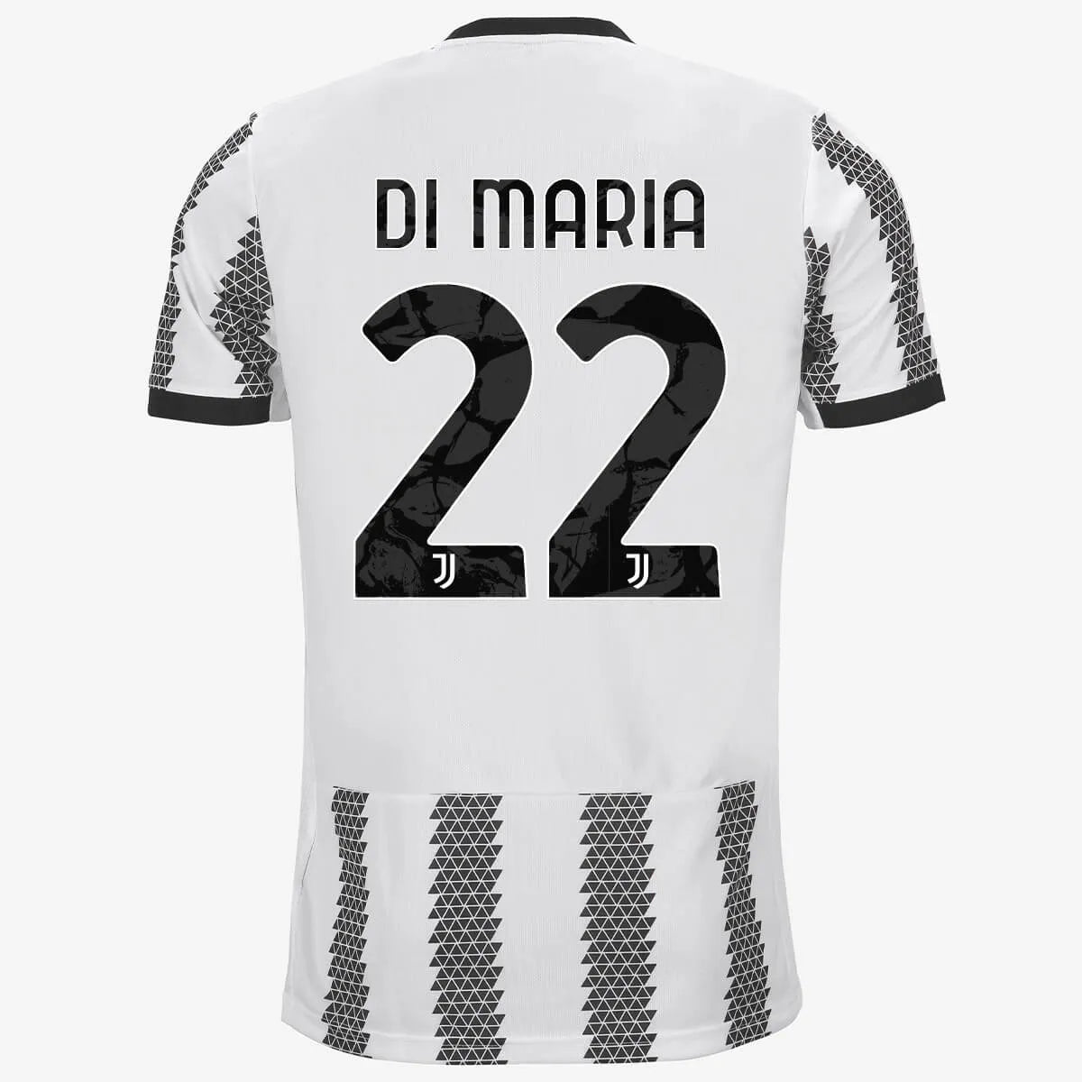 adidas 22-23 Juventus Youth Home Jersey - White-Black