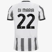 adidas 22-23 Juventus Youth Home Jersey - White-Black