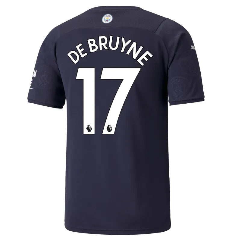 Puma 2021-22 Manchester City Third jersey - Navy-White