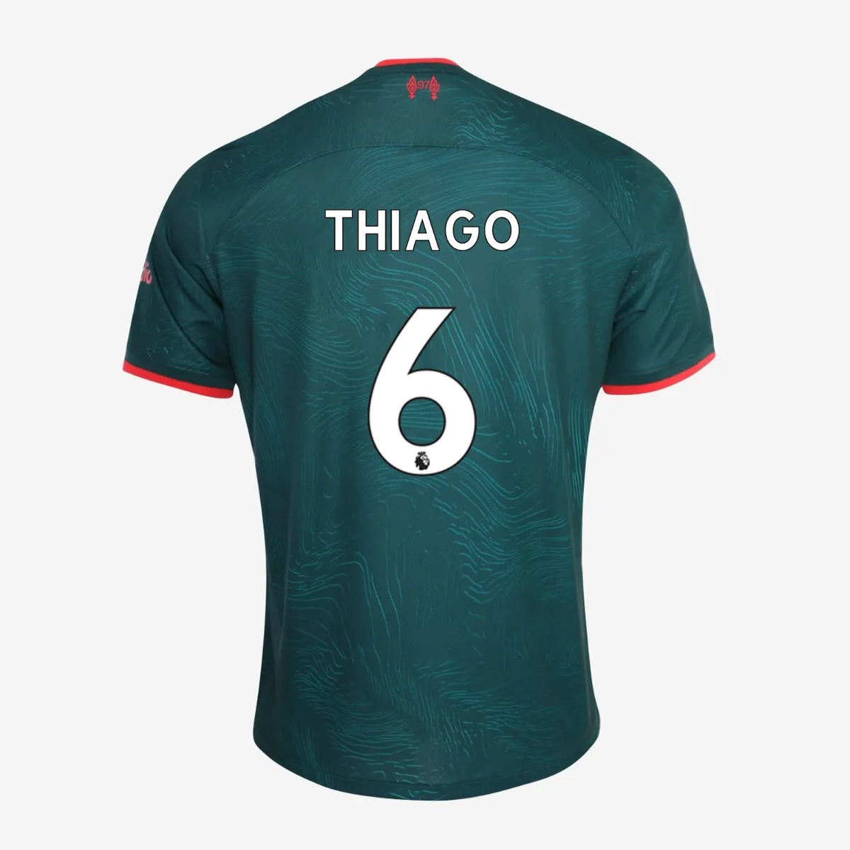 Nike 2022-23 Liverpool Third Jersey - Dark Atomic Teal-Siren Red