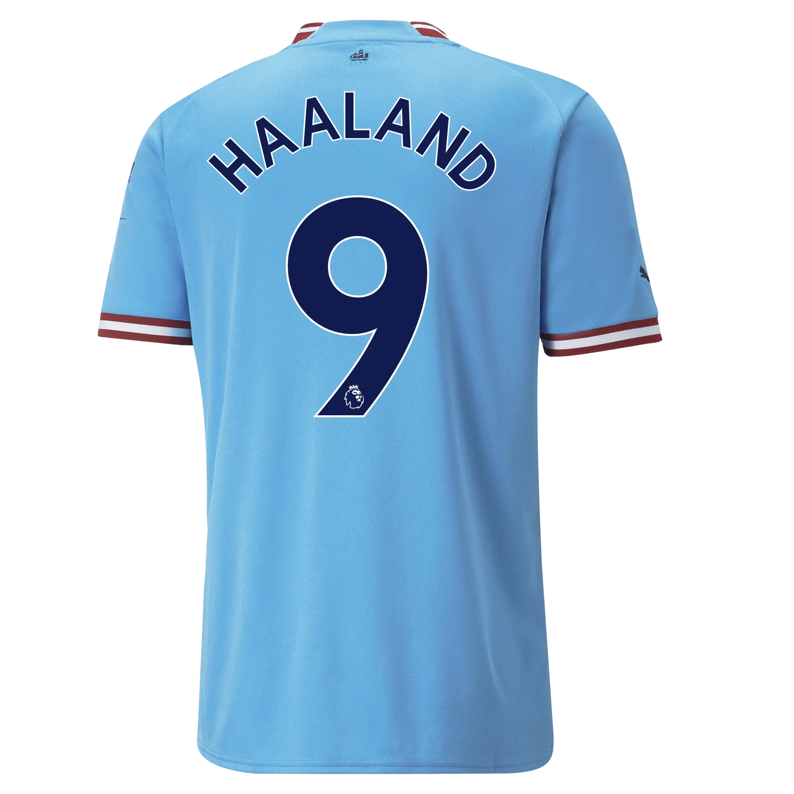 Puma 2022-23 Manchester City Home Jersey - Light Blue-Intense Red