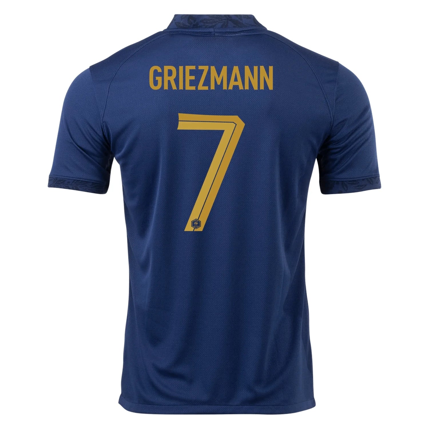 Nike 2022-23 France Home Jersey - Midnight Navy-Metallic Gold