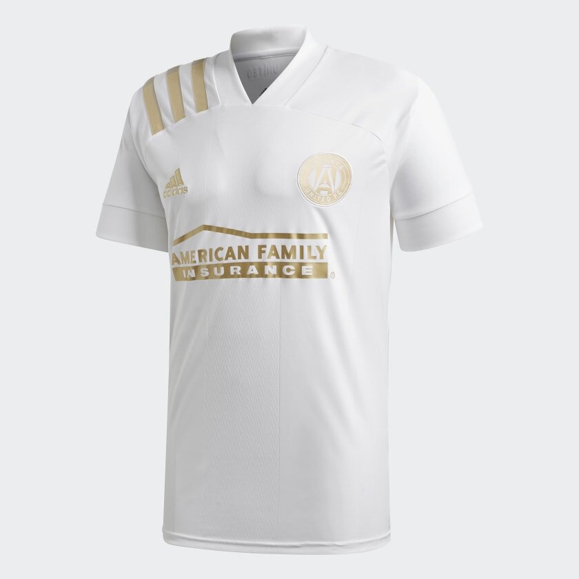 adidas 2020-21 Atlanta United Away Jersey - White-Gold