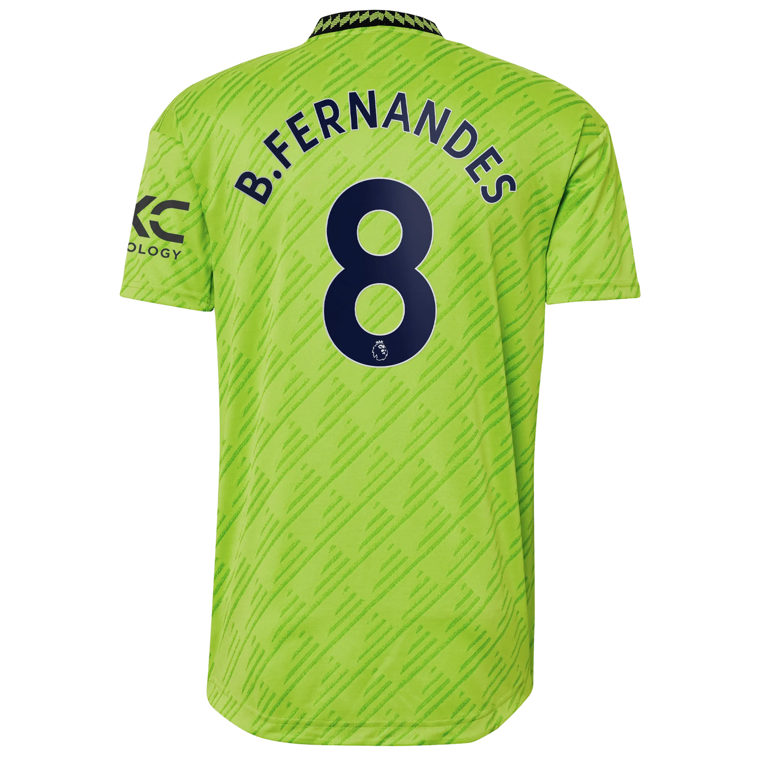 adidas 2022-23 Manchester United Authentic Third Jersey - Solar Slime