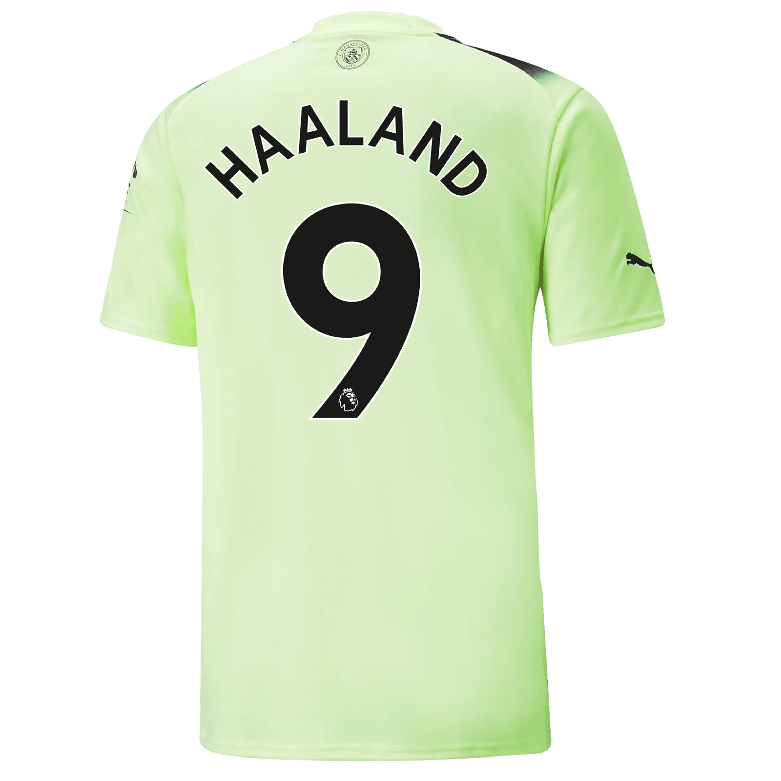 Puma 2022-23 Manchester City Third Soccer Jersey - Fizzy Light