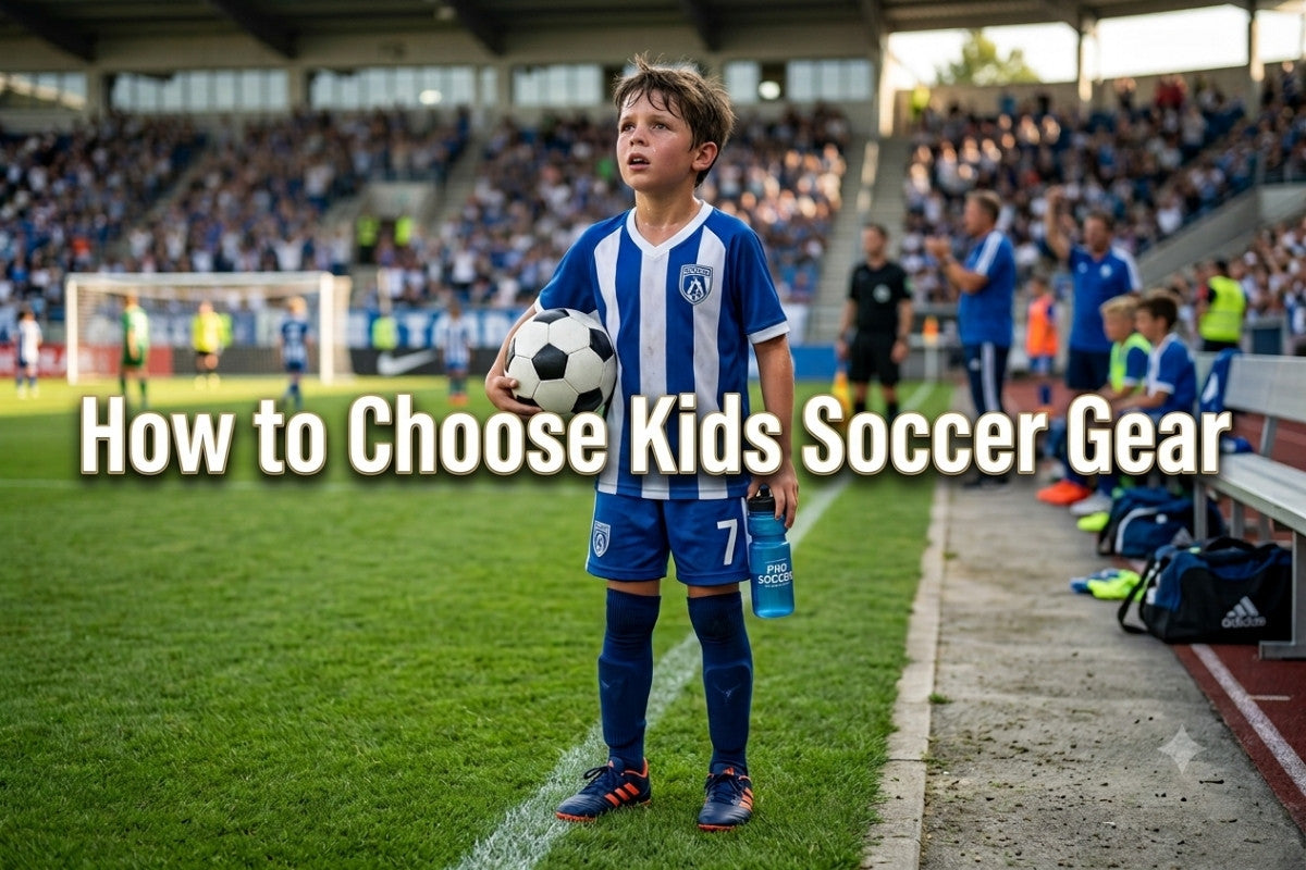 how to choose kids soccer gear, youth soccer equipment buying guide