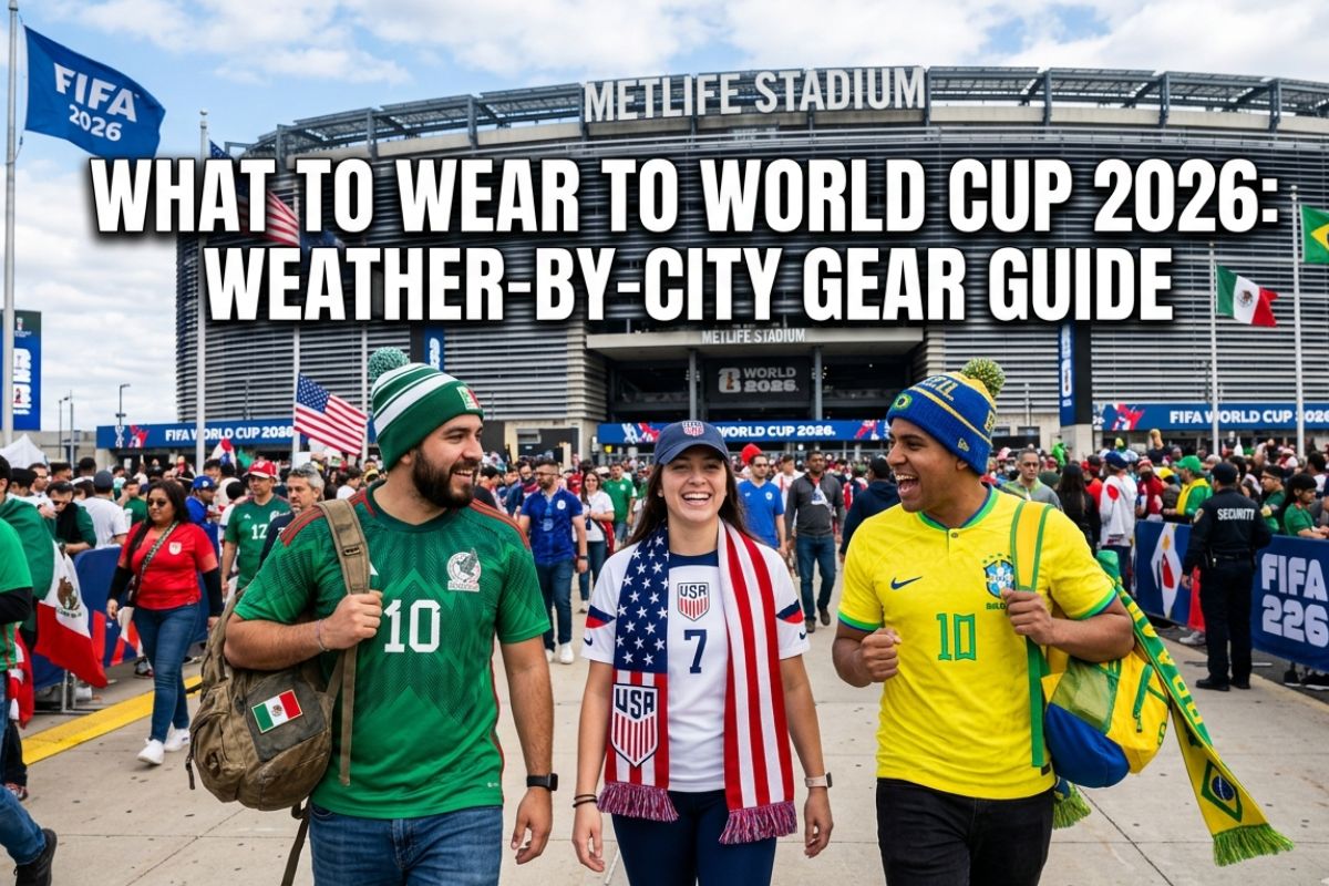 What to Wear to World Cup 2026: Weather By City