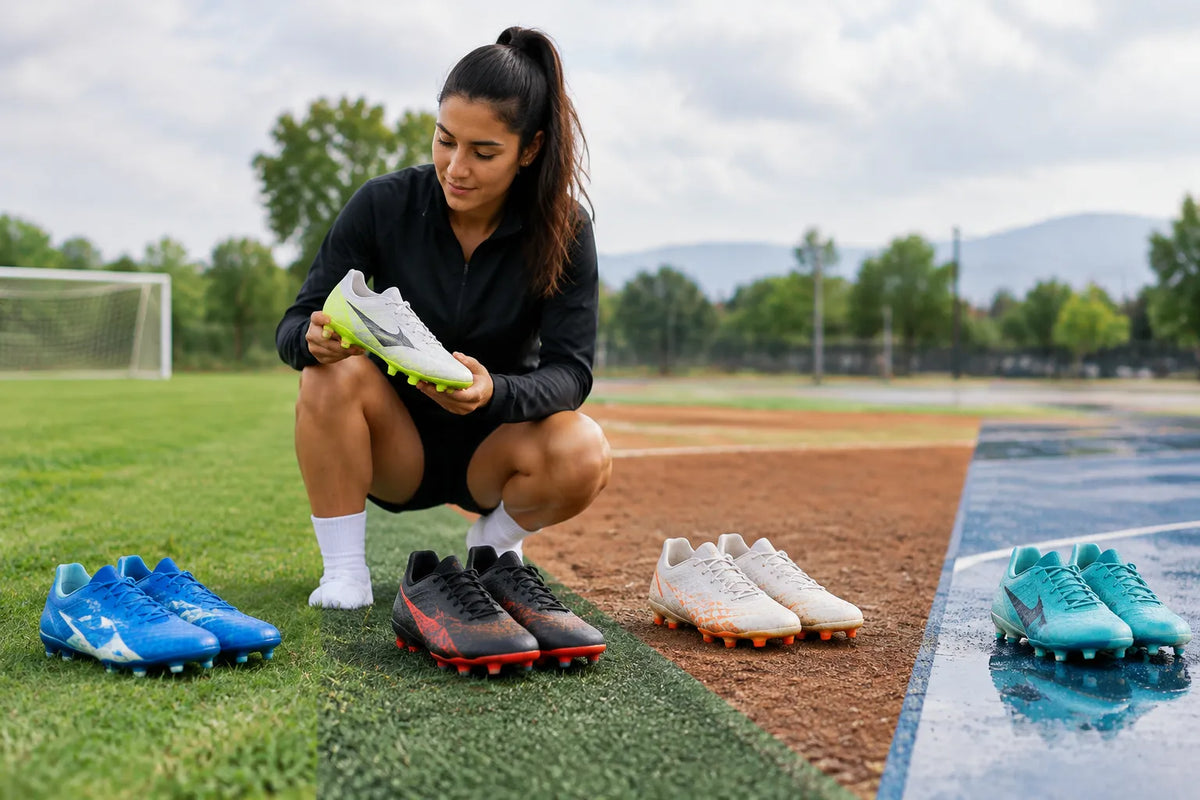 Different types of soccer cleats: a guide to every surface