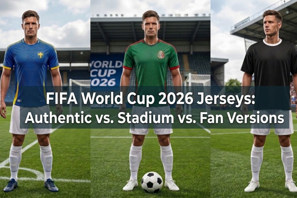 FIFA World Cup 2026 Jerseys: Authentic vs. Stadium vs. Fan Versions