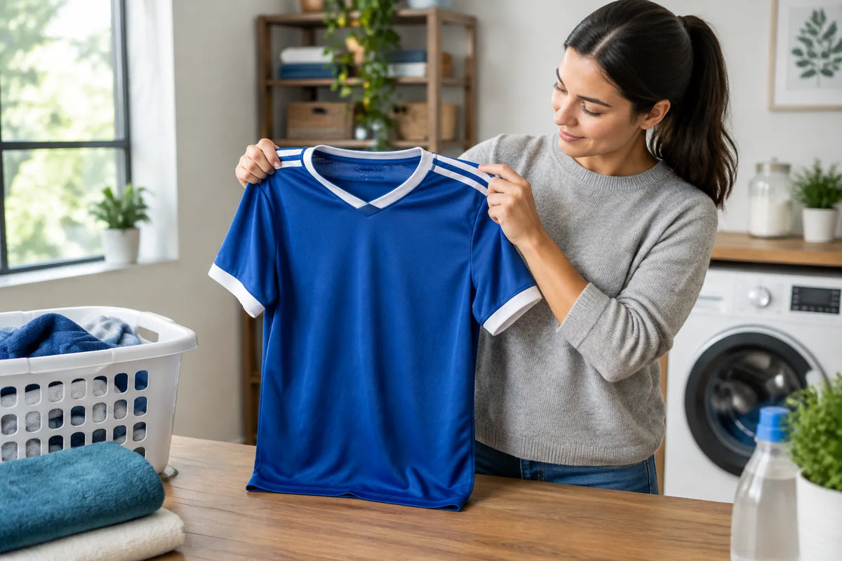 How to shrink a soccer jersey without damaging it