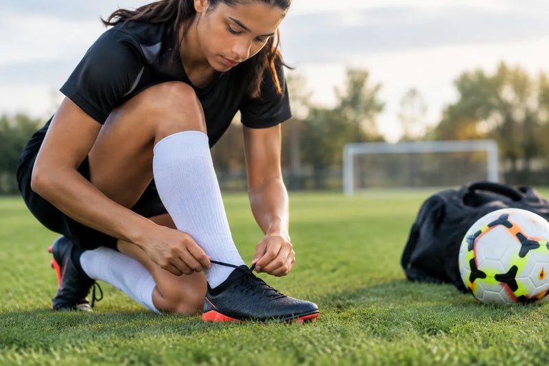 How to tie soccer cleats securely