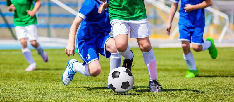 Youth soccer players
