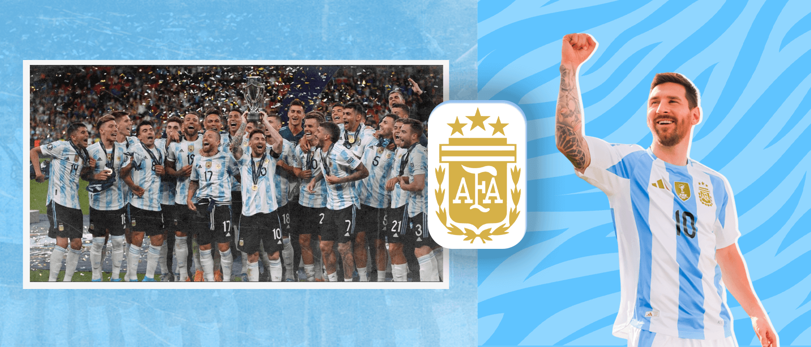 Agentina Hero Section Graphics- Desktop