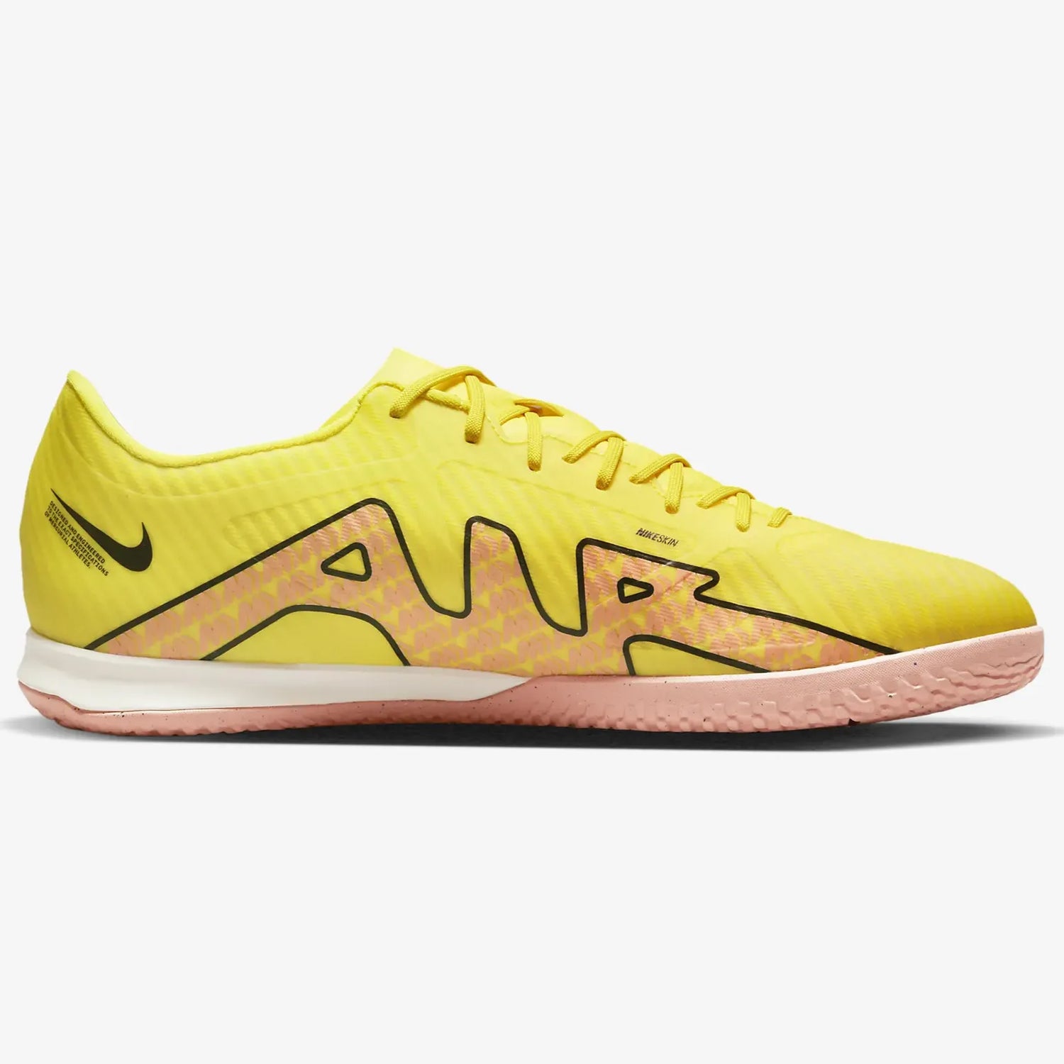 Nike Zoom Vapor 15 Academy Indoor - Yellow Strike-Sunset Glow (Side 2)
