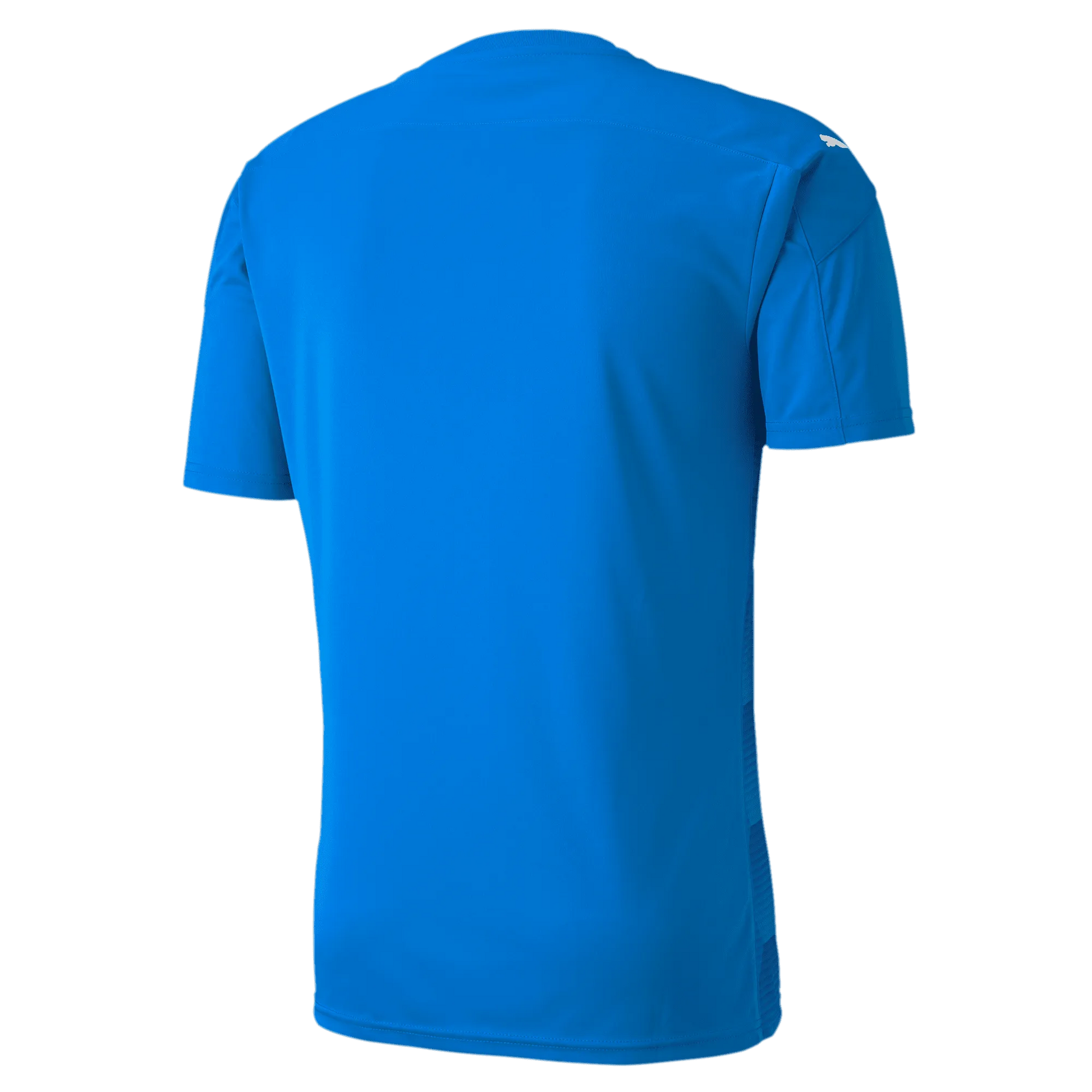 Puma Men's TeamFinal 21 Graphic Jersey Electric Blue Lemonade-Team Power Blue (Back)