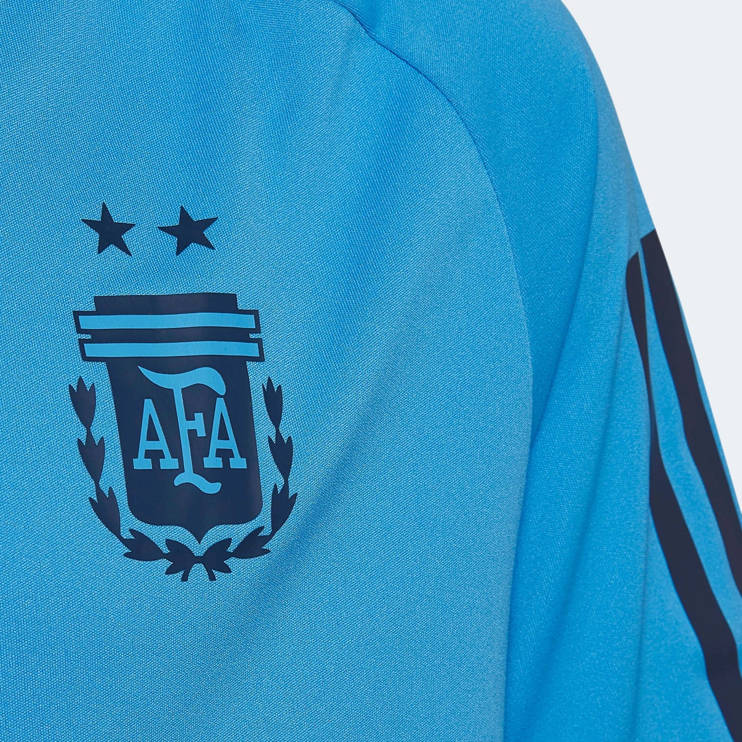 adidas 2022-23 Argentina Youth Training Jersey - Pulse Blue (Detail 2)