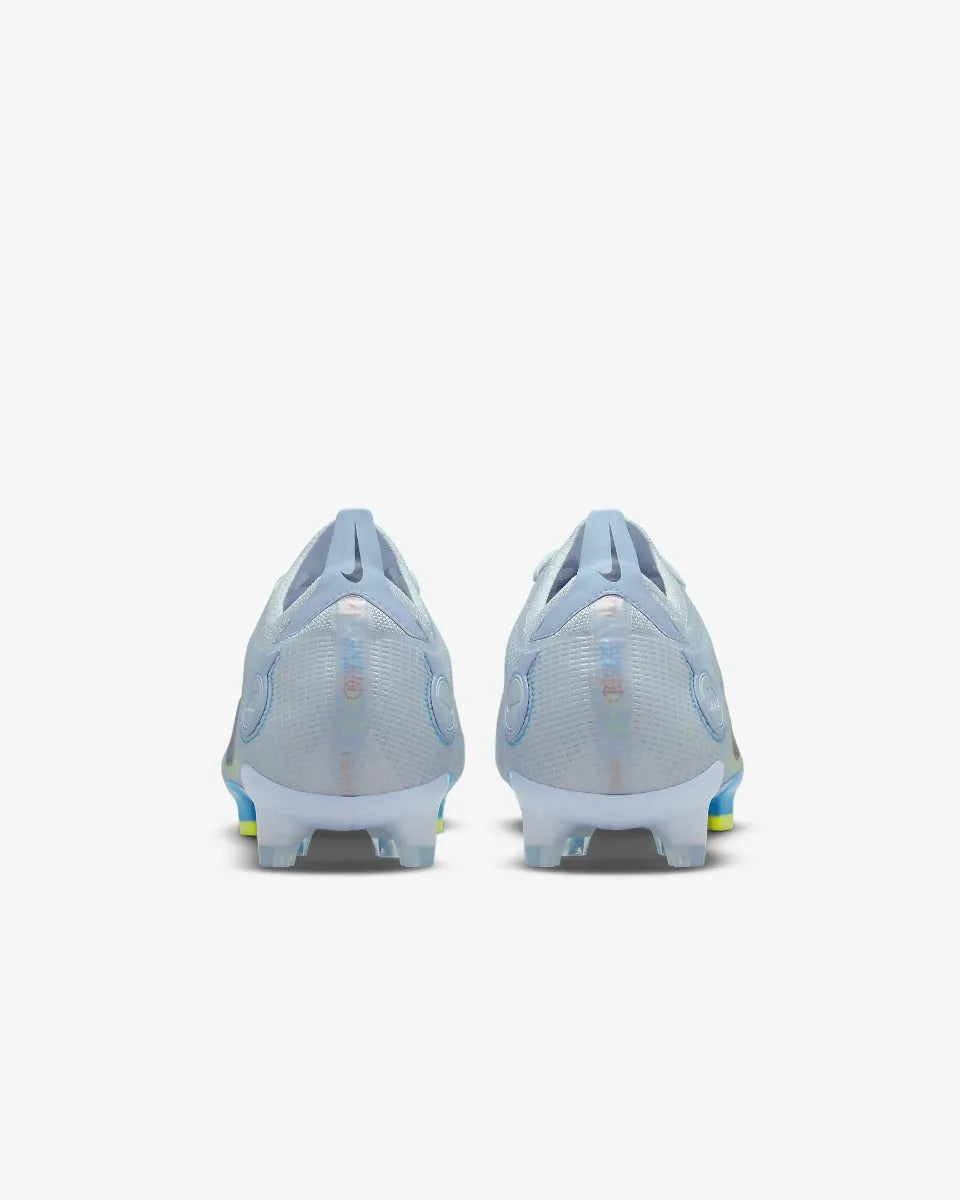 Nike Mercurial Vapor 14 Elite FG - Grey-Blackened Blue (Pair - Back)