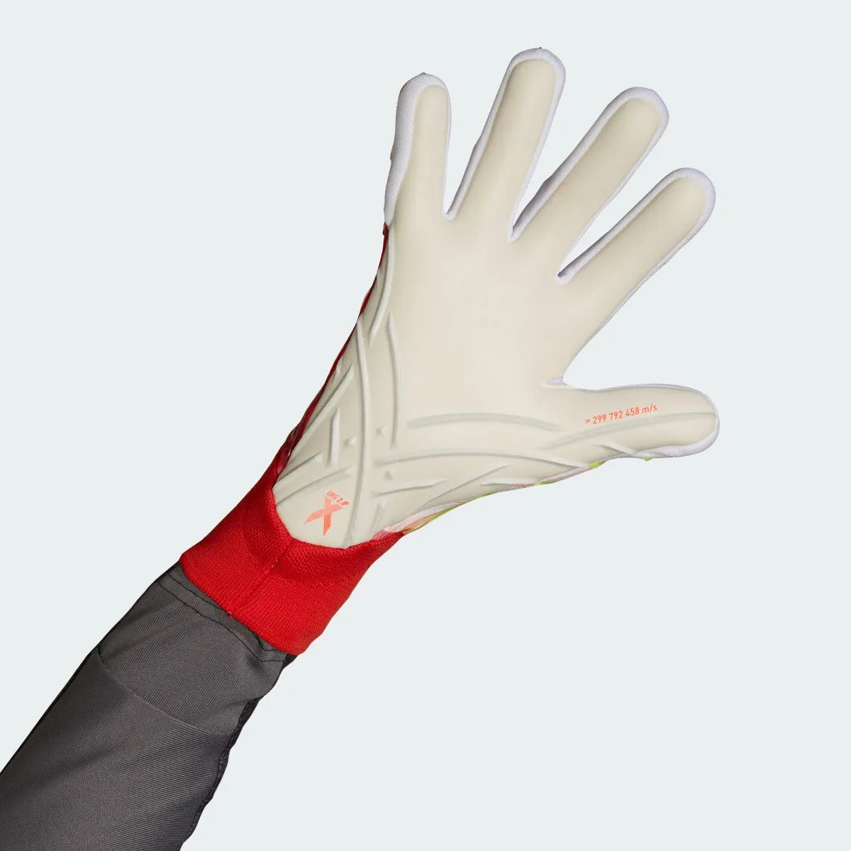 Adidas X PRO Goalkeeper Gloves - Solar Red (Single - Inner)
