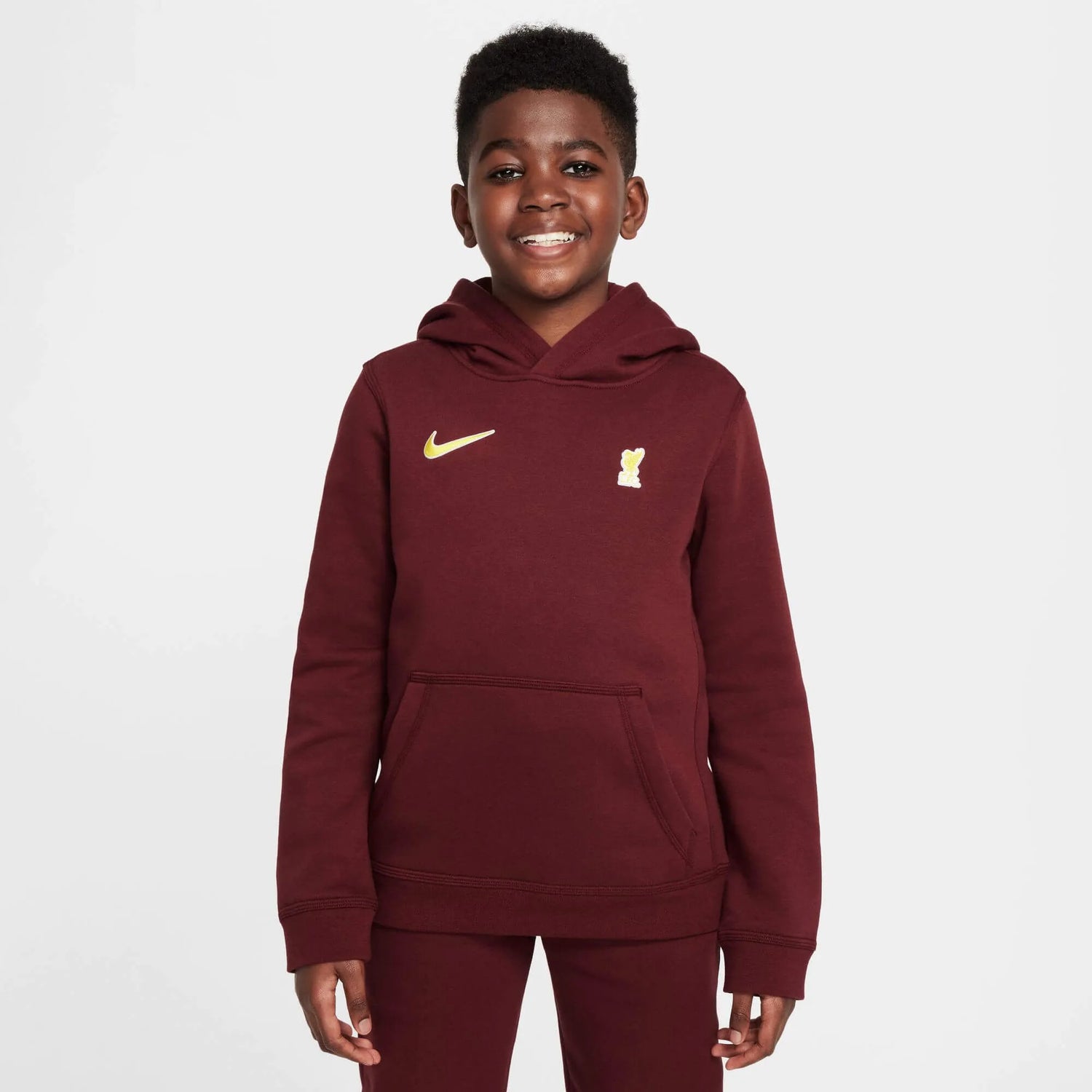 Nike 2024-25 Liverpool Youth NSW Club Hoodie (Model - Front)