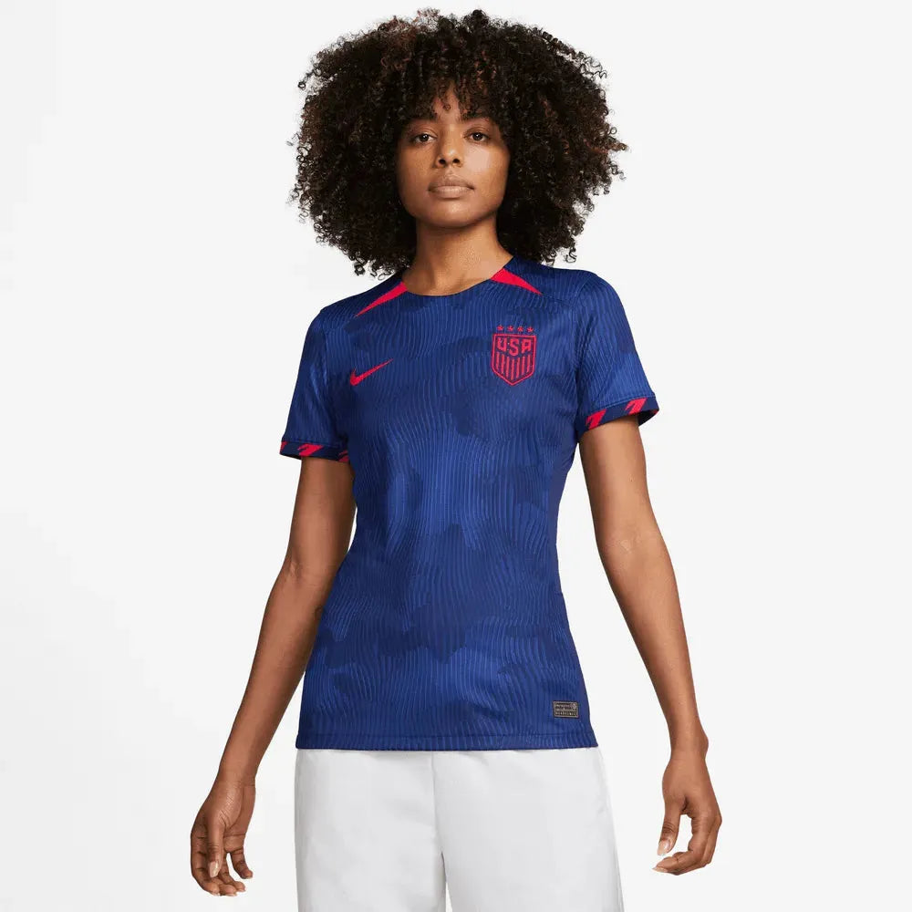 Nike 2023-24 USA Women's 4-Star Away Jersey (Model - Front)