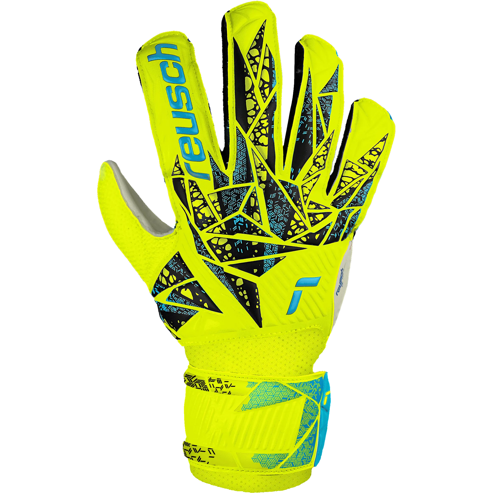 Reusch JR Attrakt Solid Goalkeeper Gloves (Single - Outer)