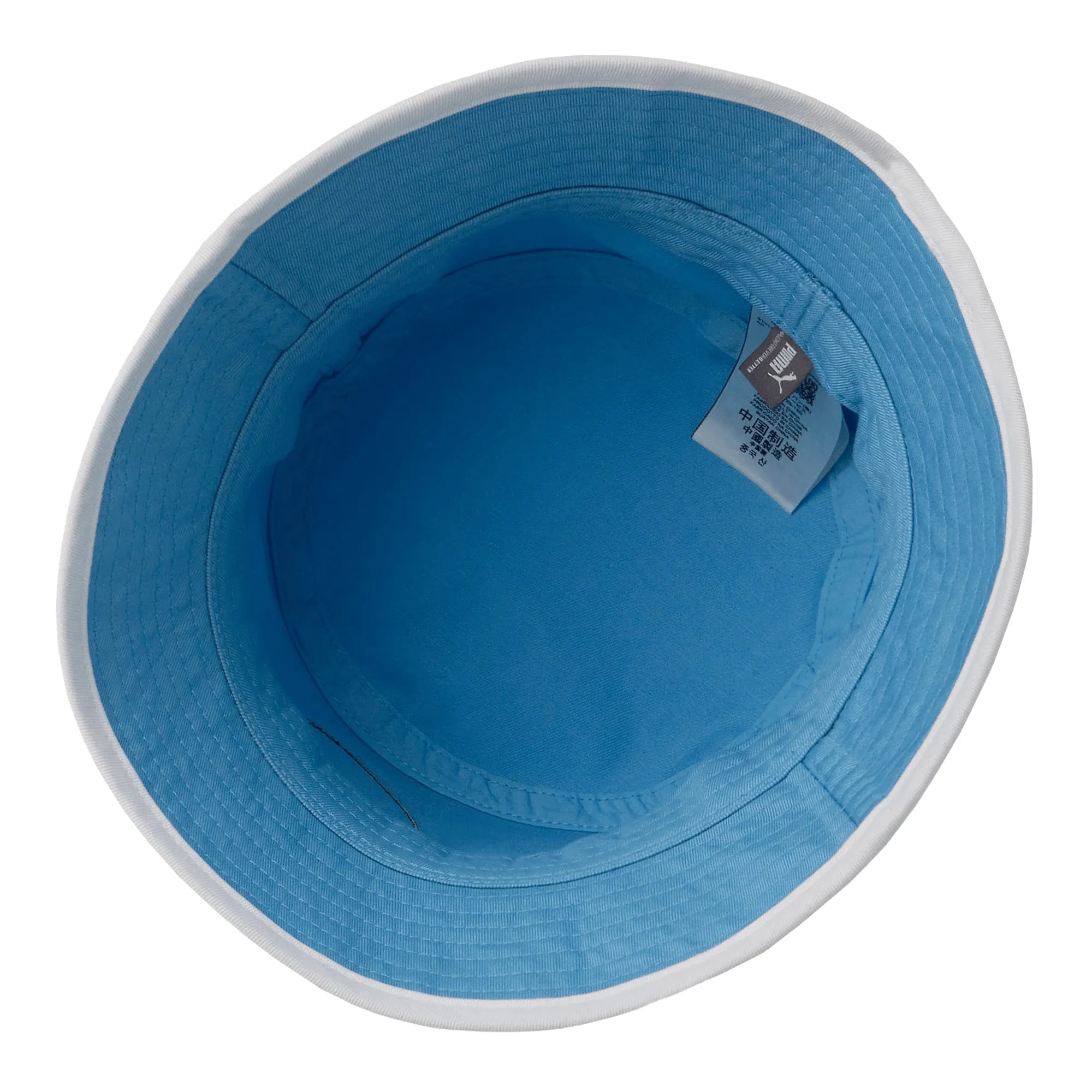 Puma Manchester City T7 Bucket Hat - Light Blue -White (Bottom)