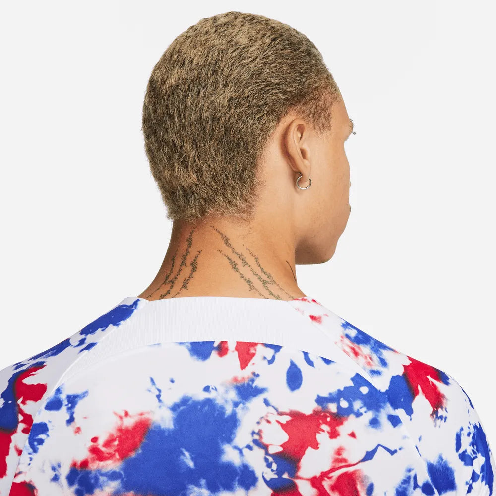 Nike 2022-23 USA DF Top White-Loyal Blue (Detail 2)