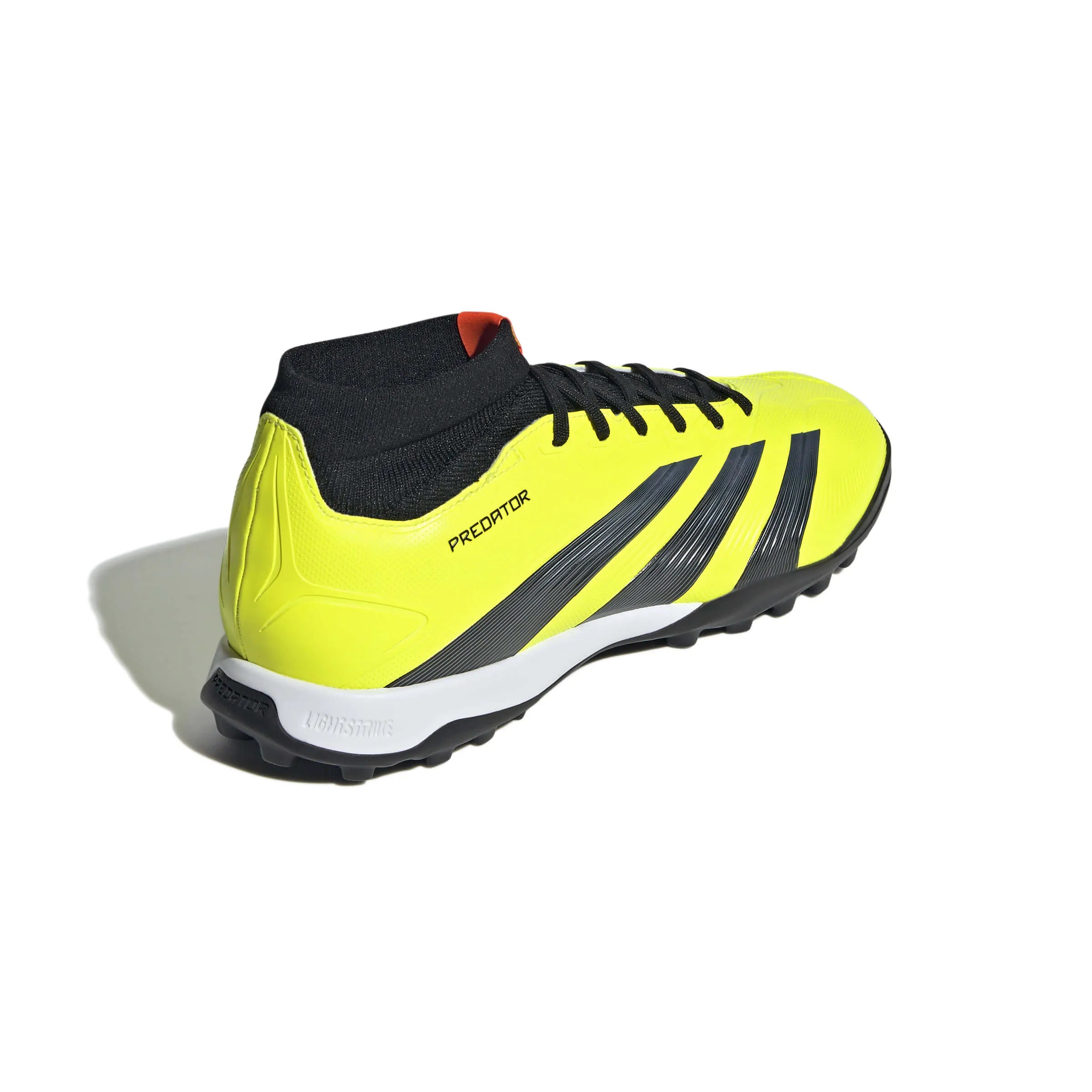 adidas Predator League Sock Turf - Energy Citrus Pack (SP24) (Lateral - Back)