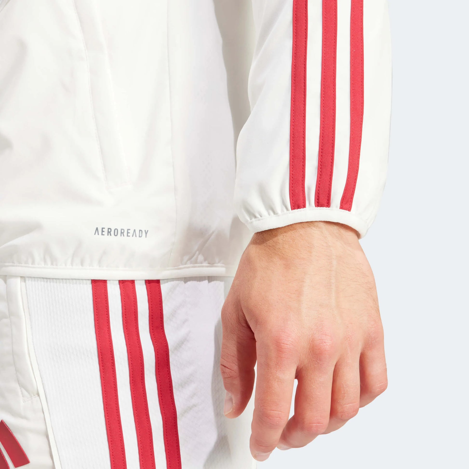 adidas 2023-24 Manchester United Men's EU Anthem Jacket (Detail 2)