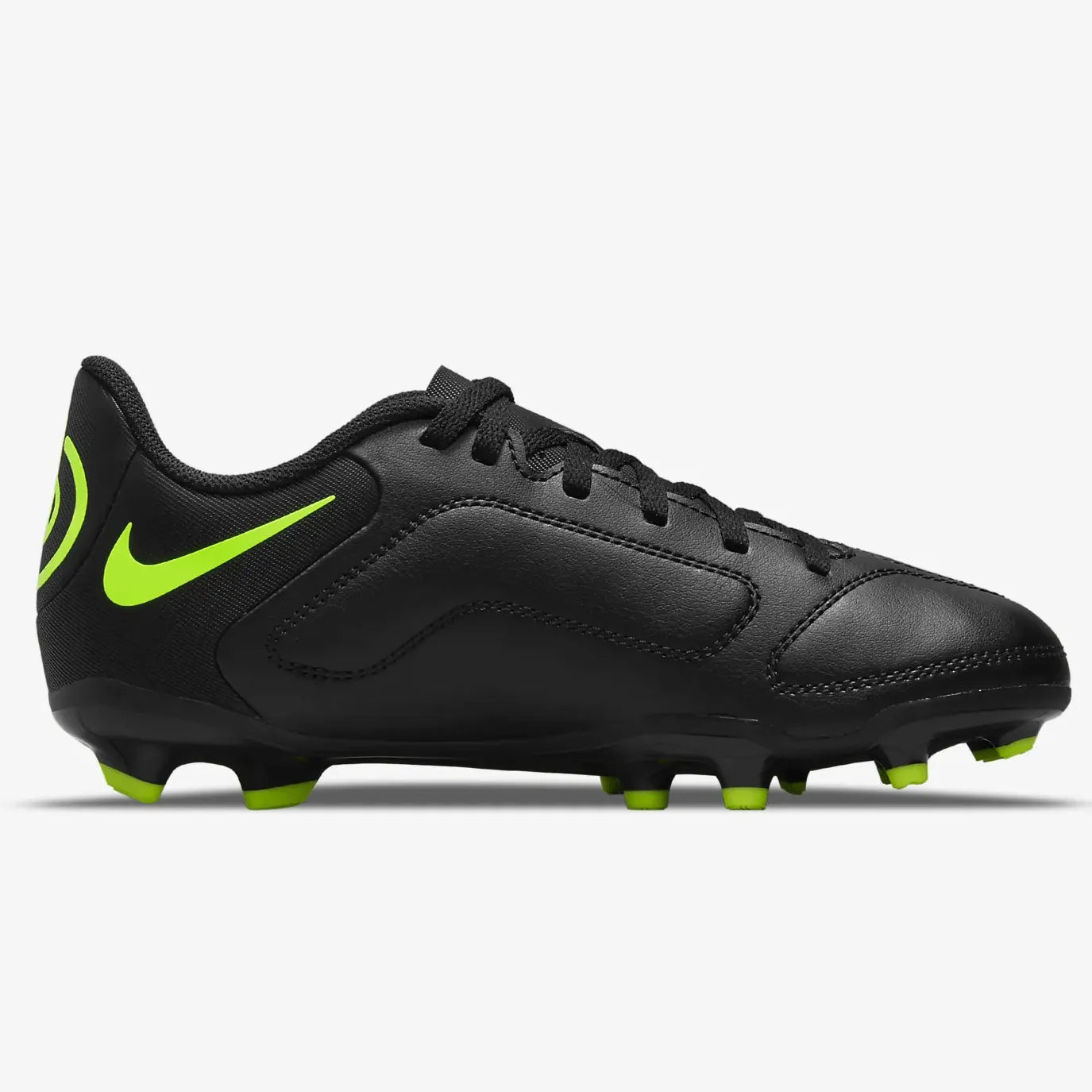 Nike JR Tiempo Legend 9 Club FG/MG Black-Volt (Side 2)