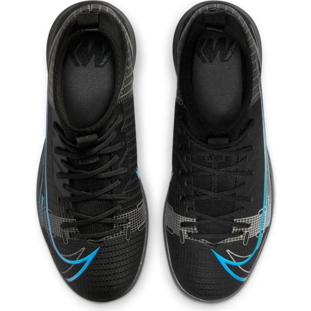 Nike JR Superfly 8 Academy IC - Black-Blue (Pair - Top)