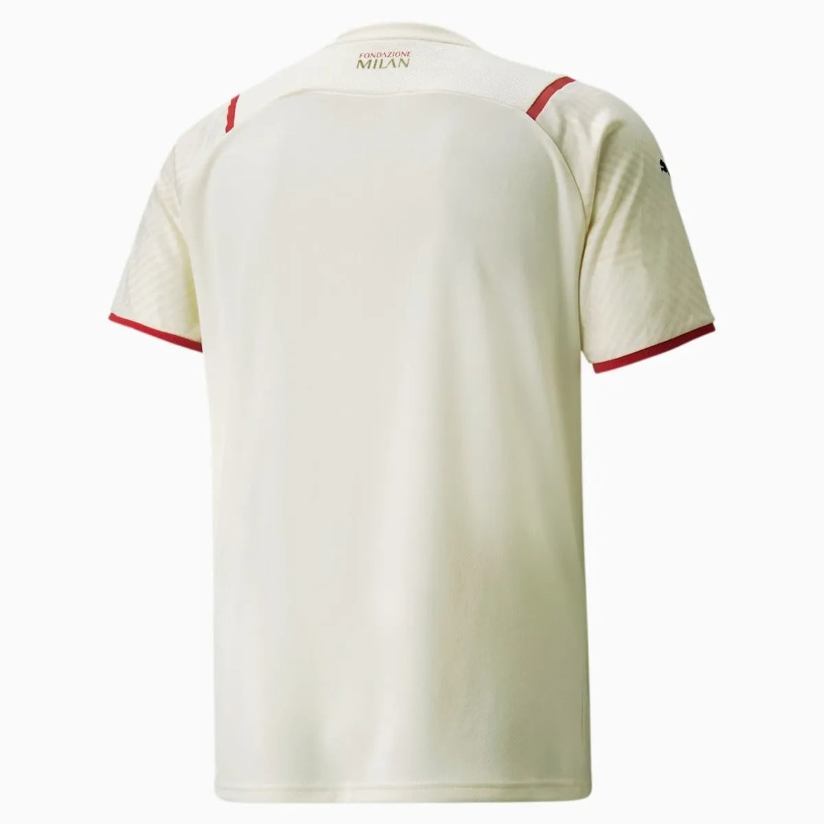 Puma 2021-22 AC Milan Away Jersey - Beige (Back)